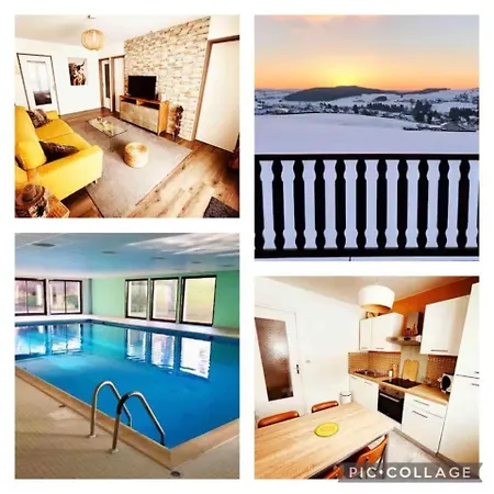Superbe F3 Au Pied Des Pistes Avec Piscine Chauffee * Metabief